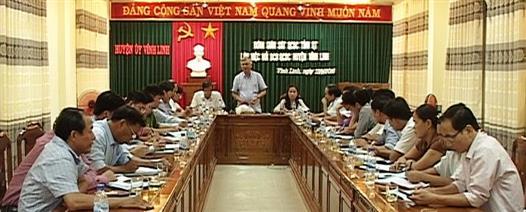 (Tin demo) Đoàn giám sát Quy chế dân chủ tỉnh làm việc tại huyện Vĩnh Linh
